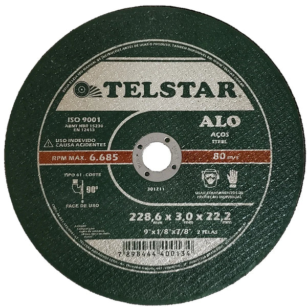 DISCO P/FERRO TELSTAR  9X1/8X7/8 2T