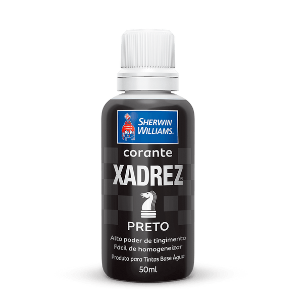 CORANTE XADREZ PRETO 50ml P/TINTA