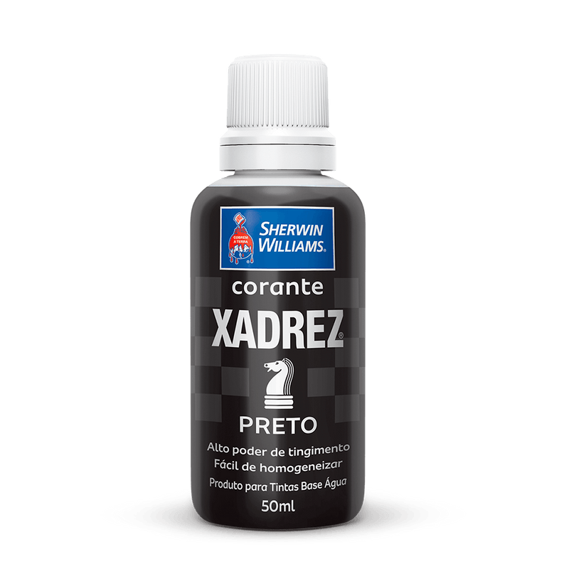 CORANTE XADREZ PRETO 50ml P/TINTA