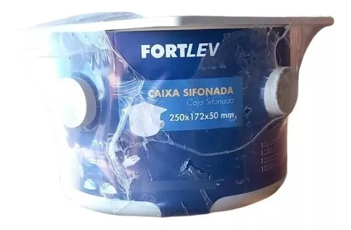 CAIXA SIFONADA FORTLEV 250X172X50 QUADRADA