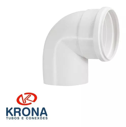 COTOVELO ESGOTO KRONA 100mm x 90