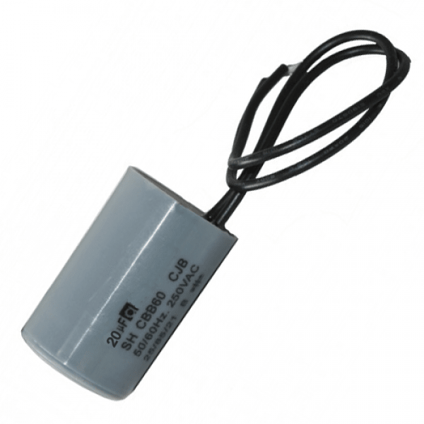 CAPACITOR 2 FIOS ELITE 20 UF 250V