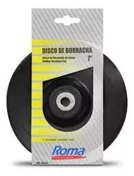 DISCO BORRACHA ROMA 7 P/ESM.F5/8